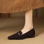 Handcrafted Leather Women's Shoes: Elegance Meets Luxury(Easn20182792)