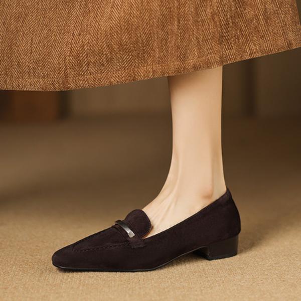 Handcrafted Leather Women's Shoes: Elegance Meets Luxury(Easn20182792)