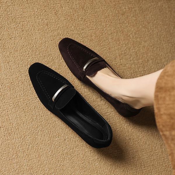 Handcrafted Leather Women's Shoes: Elegance Meets Luxury(Easn20182792)