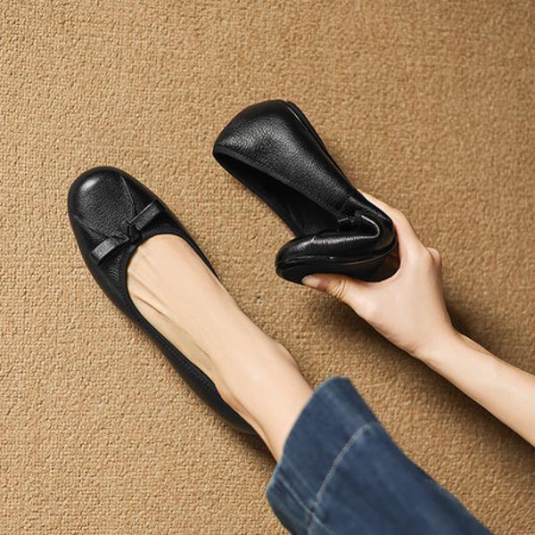 Elegantly Crafted Luxury Handmade Leather Women's Shoes(Easn20182810)