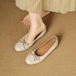 Handcrafted Genuine Leather Women's Shoes: A Touch of Luxury and Elegance(Easn20182852)