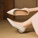 Exquisite Handcrafted Leather Women's Shoes: Luxury and Elegance in Every Step(Easn20182825)