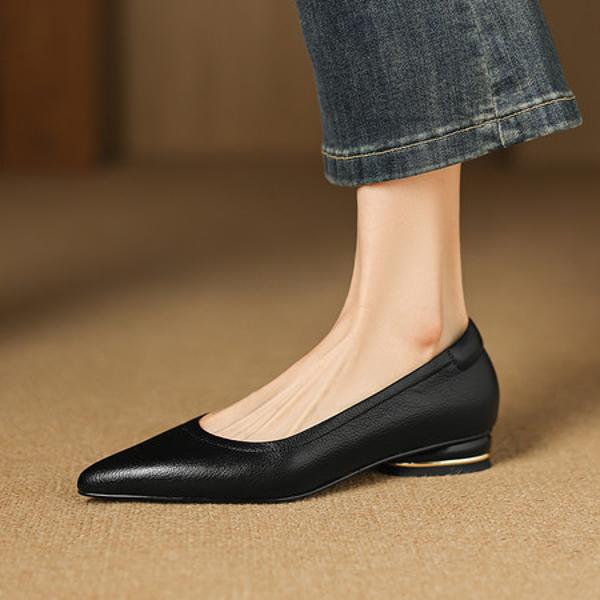 Exquisite Handcrafted Leather Women's Shoes: Luxury and Elegance in Every Step(Easn20182825)