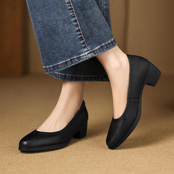 Handcrafted Luxury Leather Women's Shoes: Elegance in Every Pair(Easn20182821)