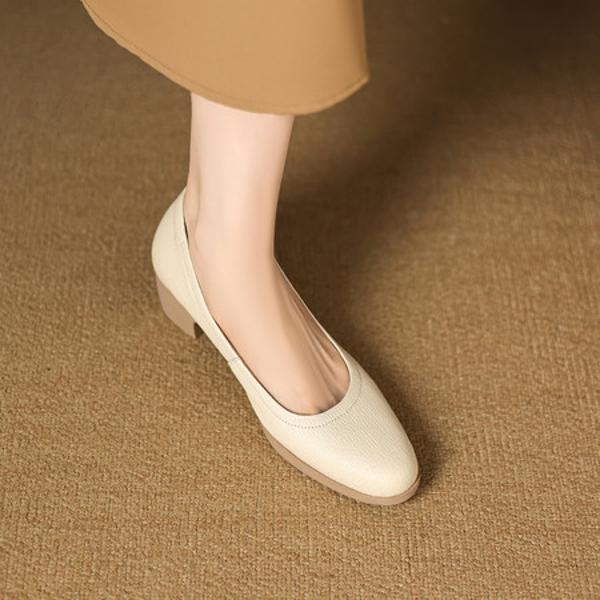 Handcrafted Luxury Leather Women's Shoes: Elegance in Every Pair(Easn20182821)