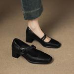 Handcrafted Leather Women's Shoes: Luxurious Elegance(Easn20182799)