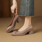 Elevate Your Elegance with Handcrafted Luxury Leather Women’s Shoes(Easn20182865)