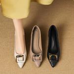 Handcrafted Luxury Genuine Leather Women's Shoes - Elegance Redefined(Easn20182863)