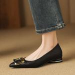 Exquisite Handcrafted Leather Women's Shoes for Elegance(Easn20182866)