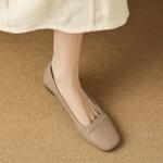 Handcrafted Leather Women's Shoes: Luxurious Elegance & Quality(Easn20182833)