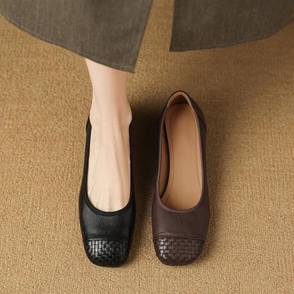 Luxury Handcrafted Leather Women’s Shoes - Elegance Redefined(Easn20182829)