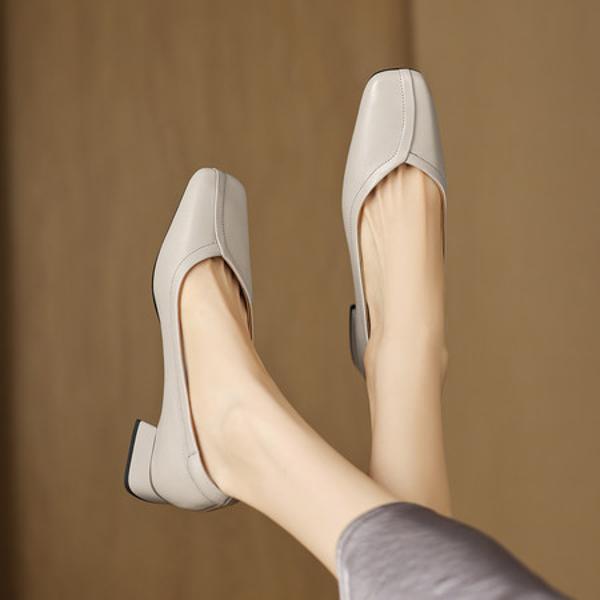 Handcrafted Luxury Leather Women's Shoes Elegance(Easn20182830)