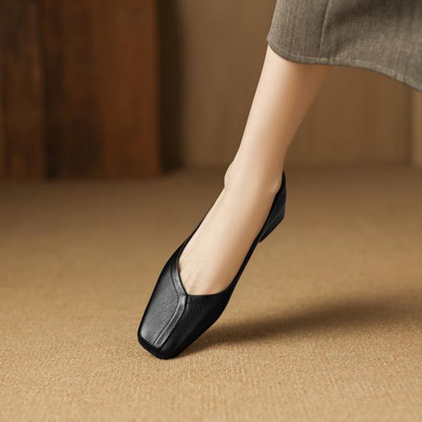 Handcrafted Luxury Leather Women's Shoes Elegance(Easn20182830)