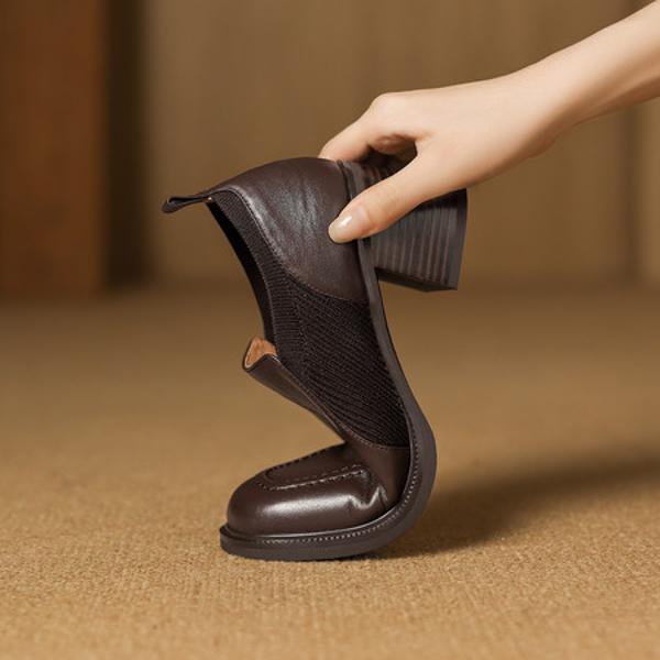 Handcrafted Luxury Leather Women’s Shoes: Elegance Meets Craftsmanship(Easn20182801)