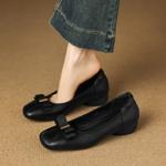 Exquisite Handcrafted Leather Women's Shoes for Elegance(Easn20182857)