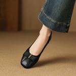 Exquisite Handcrafted Leather Women's Shoes for Elegance(Easn20182857)