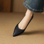 Handcrafted Luxury Leather Women’s Shoes: Elegance Redefined(Easn20182855)