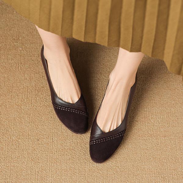 Luxurious Handmade Leather Women’s Shoes, Crafted to Perfection(Easn20182853)