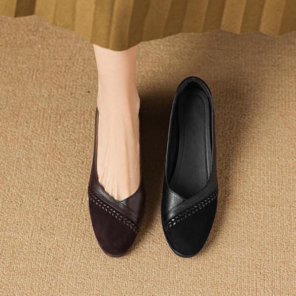 Luxurious Handmade Leather Women’s Shoes, Crafted to Perfection(Easn20182853)