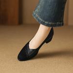 Luxurious Handmade Leather Women’s Shoes, Crafted to Perfection(Easn20182853)