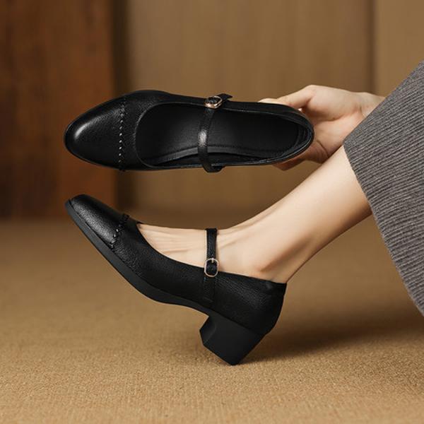 Exquisite Handcrafted Leather Women's Shoes: Luxury, Elegance, and Quality(Easn20182867)