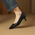 Exquisite Handcrafted Genuine Leather Women’s Shoes: Luxury, Elegance, and Quality(Easn20182850)