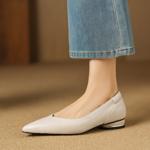 Exquisite Handmade Leather Women's Shoes: A Touch of Luxury and Elegance(Easn20182851)