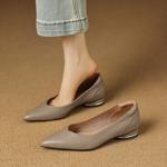 Exquisite Handmade Leather Women's Shoes: A Touch of Luxury and Elegance(Easn20182851)