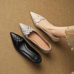 Exquisite Handcrafted Leather Women's Shoes: A Blend of Luxury and Elegance(Easn20182815)