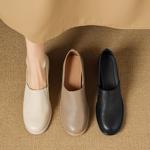 Crafted Luxury: Handcrafted Leather Women's Shoes(Easn20182805)