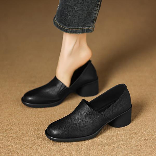 Crafted Luxury: Handcrafted Leather Women's Shoes(Easn20182805)