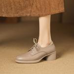 Luxury Handmade Leather Women's Shoes: Crafted Elegance.(Easn20182803)