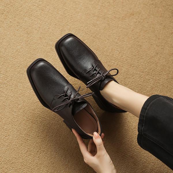 Handcrafted Luxury Leather Women's Shoes - Elegance Redefined(Easn20182836)