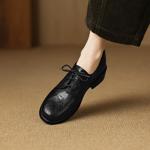 Handcrafted Genuine Leather Women's Shoes - Luxurious Elegance Redefined(Easn20182860)