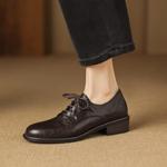 Handcrafted Genuine Leather Women's Shoes - Luxurious Elegance Redefined(Easn20182860)