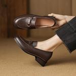 Luxury Handcrafted Genuine Leather Women’s Shoes: Elegance in Every Stitch(Easn20182861)