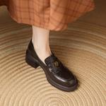 Handcrafted Luxury Leather Women’s Shoes - Elegance Redefined(Easn20182399)