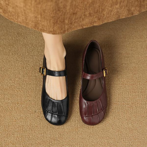 Handcrafted Luxury Leather Women's Shoes: Exquisite Quality and Elegant Craftsmanship(Easn20182909)