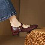 Handcrafted Luxury Leather Women's Shoes: Exquisite Quality and Elegant Craftsmanship(Easn20182909)