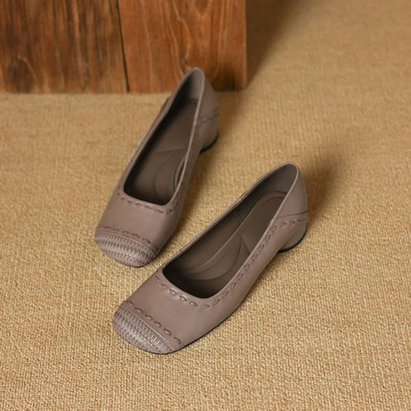 Exquisite Handmade Leather Women’s Shoes: Luxury Craftsmanship(Easn20182913)