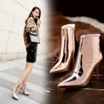 Elegant Handcrafted Leather Women's Shoes of Luxury Quality(Ebaiyilinxcm-12)