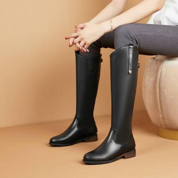 Handcrafted Luxury Leather Shoes for the Elegant Woman(EbaiyilinxMX-3A)