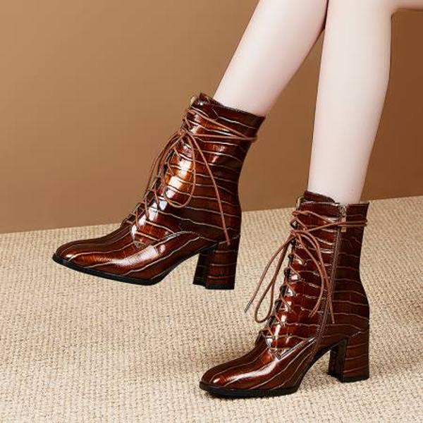 Elegant Handcrafted Leather Women’s Shoes: Luxury Craftsmanship(Ebaiyilinx20-30)