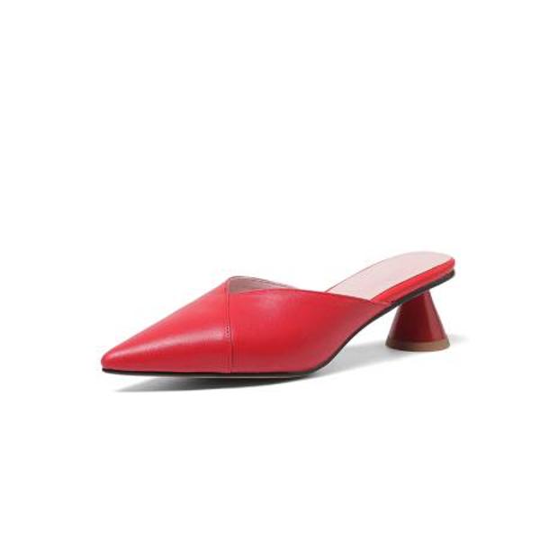 Elegant Handcrafted Leather Women's Shoes(Ebaiyilinx21-21)