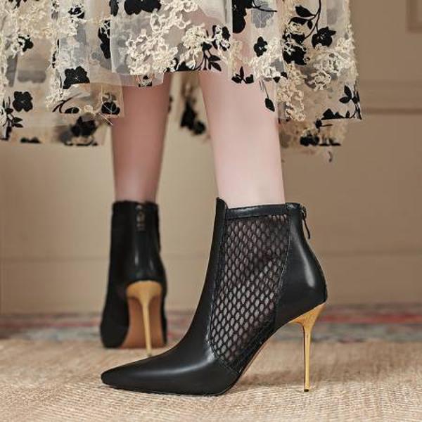 Elegant Handcrafted Leather Women's Shoes of Luxury Quality(Ebaiyilinx21-23)