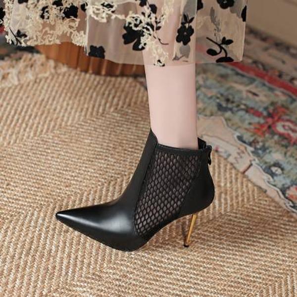 Elegant Handcrafted Leather Women's Shoes of Luxury Quality(Ebaiyilinx21-23)