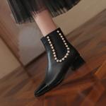 Handcrafted Luxury Leather Women’s Shoes: Timeless Elegance(Ebaiyilinx21-37)