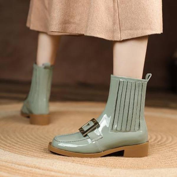 Crafted Luxury: Handcrafted Genuine Leather Women's Shoes for Elegance(EbaiyilinxXP-03)