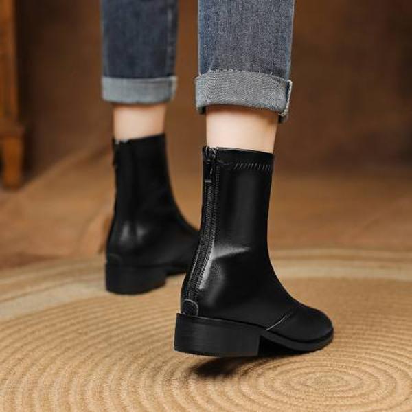 Handcrafted Luxury Genuine Leather Women's Shoes(EbaiyilinxXP-04)