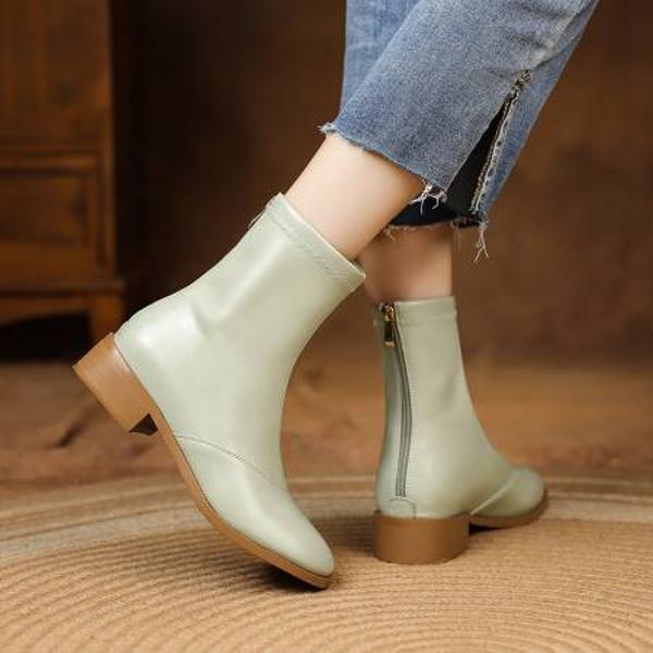 Handcrafted Luxury Genuine Leather Women's Shoes(EbaiyilinxXP-04)